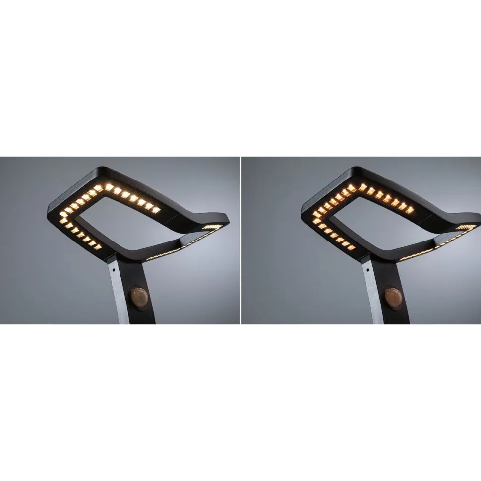 LED-pollarivalaisin Paulmann Alara Smart Home Zigbee 3.0 665mm hämäräohjattu liiketunnistin IR 3000 - 2200K 10W 450lm antrasiitti