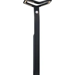 LED-pollarivalaisin Paulmann Alara 665mm 3000K 10W 450lm hämäräohjattu liiketunnistin IR antrasiitti