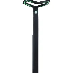 LED-pollarivalaisin Paulmann Alara Smart Home Zigbee 3.0 665mm hämäräohjattu liiketunnistin IR RGBW+ 10W 450lm antrasiitti