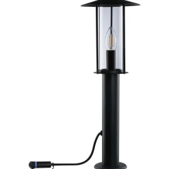 LED-pollarivalaisin Paulmann Plug & Shine Classic, IP44, 3000K, antrasiitti