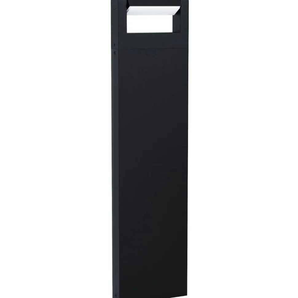 LED-pollarivalaisin Eglo Brianza 80cm, musta/valkoinen