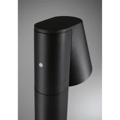 LED-pollarivalaisin liiketunnistimella Paulmann Caissa, 79.3cm, IP44, 3000K, antrasiitti