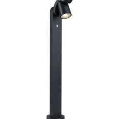 LED-pollarivalaisin liiketunnistimella Paulmann Cuff, 78.2cm, IP44, 3000K, korroosionkestävä, antrasiitti