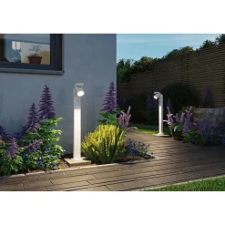 LED-pollarivalaisin liiketunnistimella Paulmann Cuff, 78.2cm, IP44, 3000K, korroosionkestävä, antrasiitti