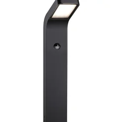 LED-pollarivalaisin liiketunnistimella Paulmann Kulma, 50cm, IP44, 3000K, korroosionkestävä, antrasiitti