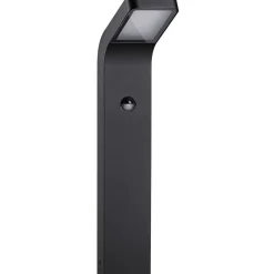 LED-pollarivalaisin liiketunnistimella Paulmann Kulma, 50cm, IP44, 3000K, korroosionkestävä, antrasiitti