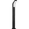 LED-pollarivalaisin liiketunnistimella Paulmann Merano, IP44, 91cm, 3000K, korroosionkestävä, antrasiitti