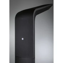 LED-pollarivalaisin liiketunnistimella Paulmann Merano, IP44, 91cm, 3000K, korroosionkestävä, antrasiitti