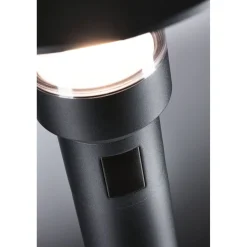 LED-pollarivalaisin liiketunnistimella Paulmann Sienna, 78cm, IP44, 3000K, korroosionkestävä, antrasiitti