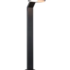 LED-pollarivalaisin liiketunnistimella Paulmann Zenera, 67cm, IP44, 2200-3000K, korroosionkestävä, antrasiitti