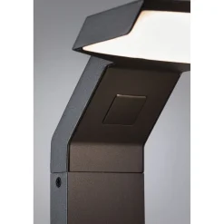 LED-pollarivalaisin liiketunnistimella Paulmann Zenera, 67cm, IP44, 3000K, korroosionkestävä, antrasiitti