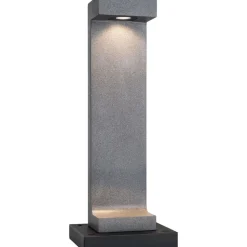 LED-pollarivalaisin Paulmann Concrea, IP65, 61.6cm, 3000K, betoni