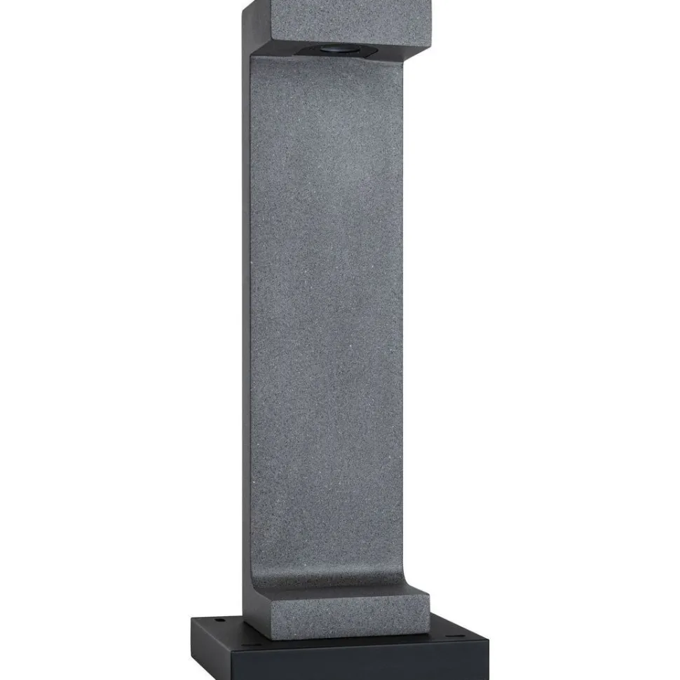 LED-pollarivalaisin Paulmann Concrea, IP65, 61.6cm, 3000K, betoni