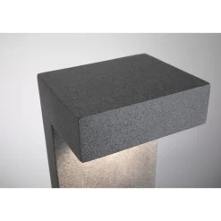 LED-pollarivalaisin Paulmann Concrea, IP65, 61.6cm, 3000K, betoni