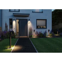 LED-pollarivalaisin Paulmann Kimu, IP44, 82.2cm, 3000K, antrasiitti