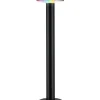 LED-pollarivalaisin Paulmann Plate, Smart Home Zigbee 3.0, IP44, 60cm, RGBW+, antrasiitti