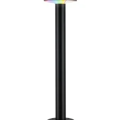 LED-pollarivalaisin Paulmann Plate, Smart Home Zigbee 3.0, IP44, 60cm, RGBW+, antrasiitti