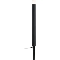 LED-pollarivalaisin Paulmann Plug & Shine Flarea, IP65, 20cm, 3000K, musta