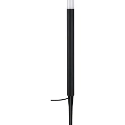 LED-pollarivalaisin Paulmann Plug & Shine Flarea, IP65, 20cm, 3000K, musta