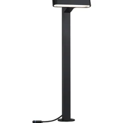 LED-pollarivalaisin Paulmann Plug & Shine Ito, IP65, 3000K, vaakasuuntainen säätö, antrasiitti