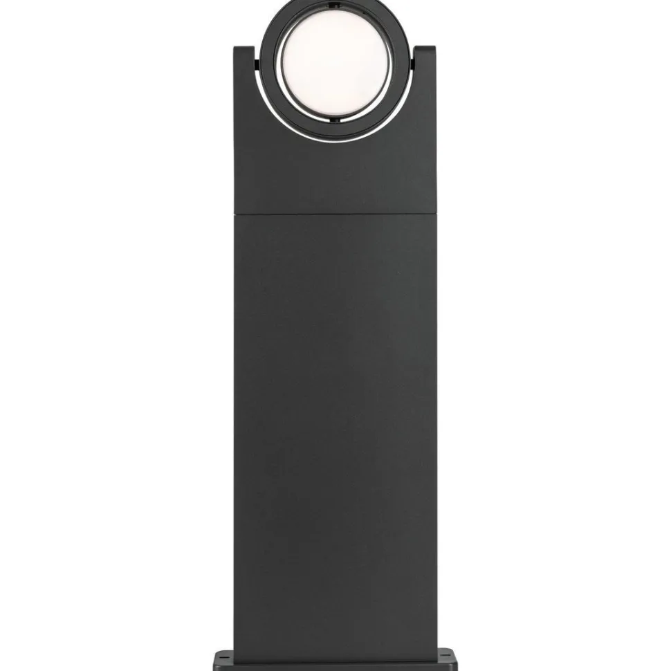 LED-pollarivalaisin Paulmann Swivea, IP44, 62.5cm, 3000K, antrasiitti
