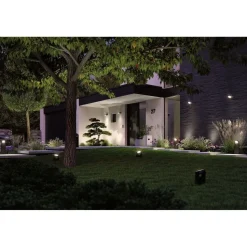 LED-pollarivalaisin Paulmann Swivea, IP44, 62.5cm, 3000K, antrasiitti