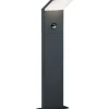LED-pollarivalaisin Pearl 100x80x500 mm matala antrasiitti liiketunnistimella