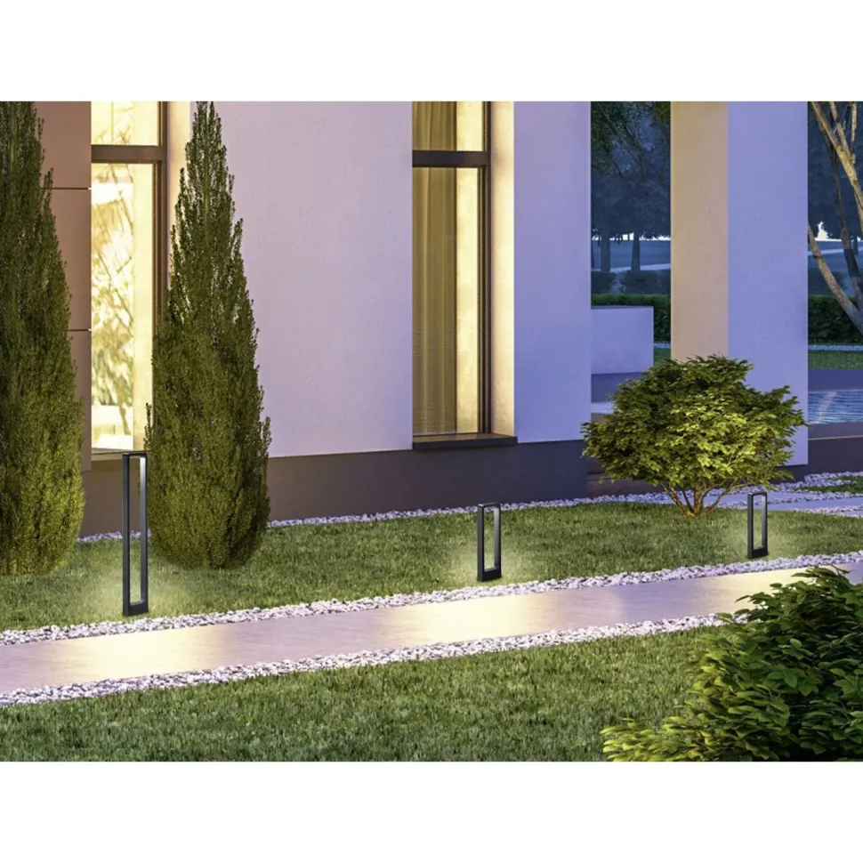 LED-pollarivalaisin Reno 160x57x1000 mm antrasiitti