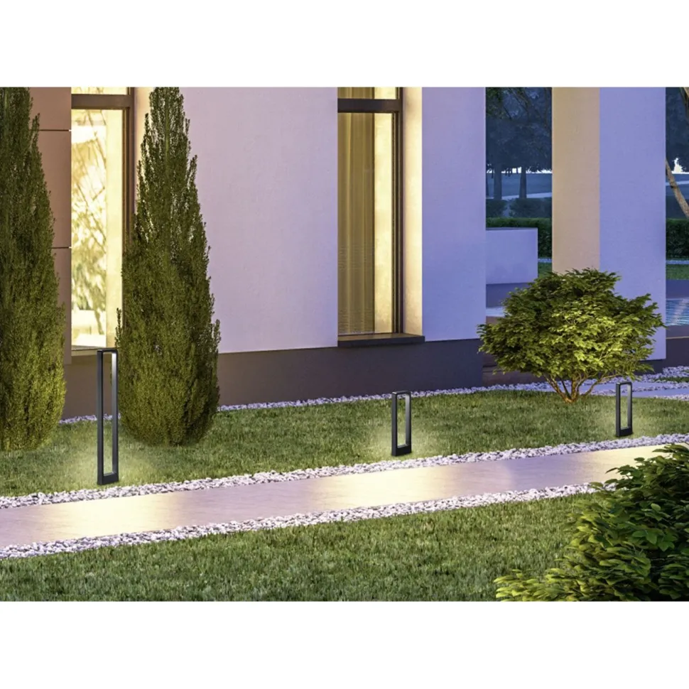 LED-pollarivalaisin Reno 160x57x500 mm matala antrasiitti