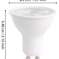LED-polttimo Eglo connect.z CCT GU10 4.9W opaali