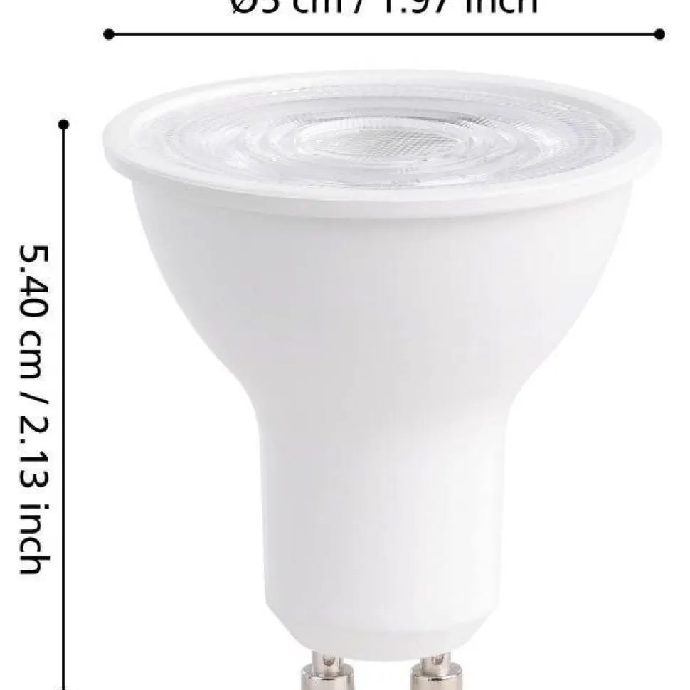 LED-polttimo Eglo connect.z CCT GU10 4.9W opaali