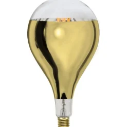 LED-polttimo Star Trading Industrial Vintage E27 A165 8W 2000K himmennettävä kulta