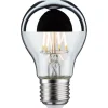 LED-pääpeililamppu Paulmann Modern Classic Edition Pear, E27, 600lm, 6.5W, 2700K, hopea