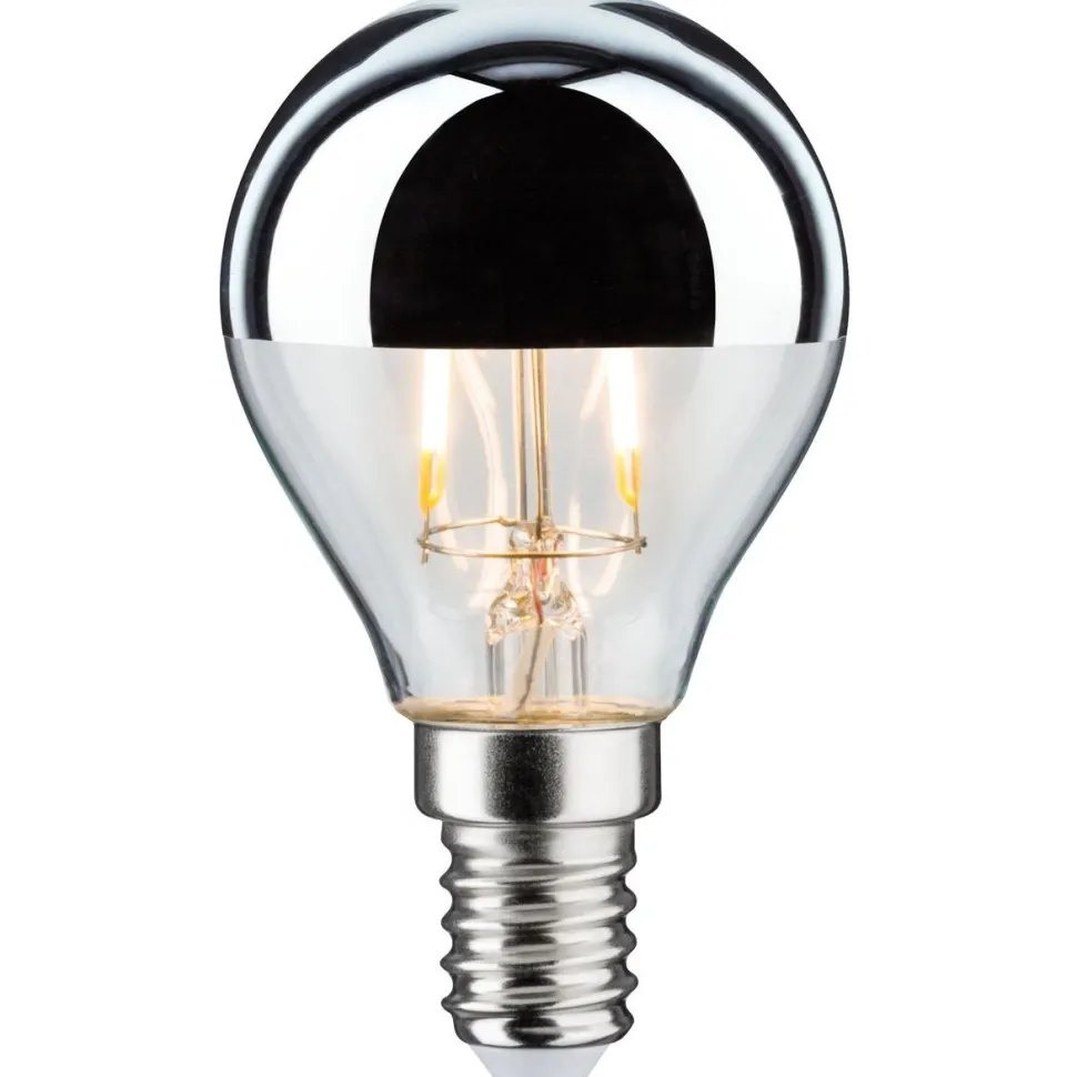 LED-pääpeililamppu Paulmann Modern Classic Edition Drop, E14, 220lm, 2.6W, 2700K, hopea