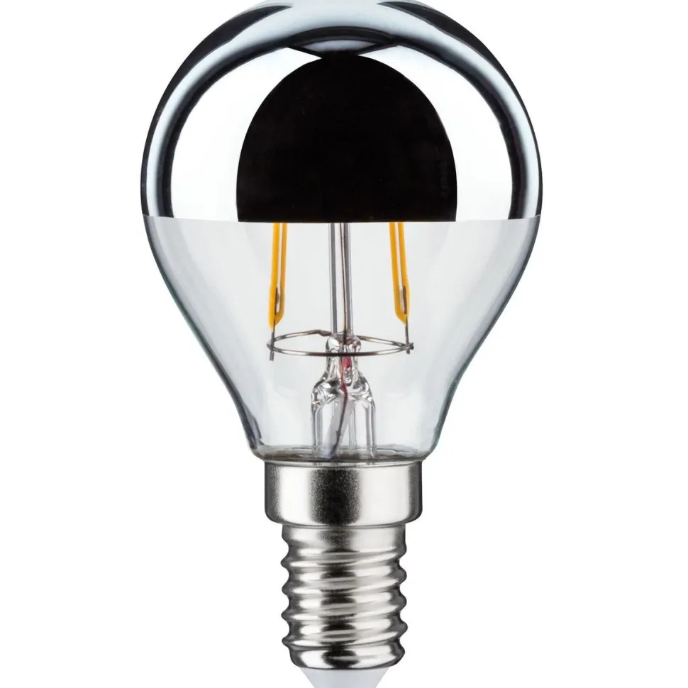 LED-pääpeililamppu Paulmann Modern Classic Edition Drop, E14, 220lm, 2.6W, 2700K, hopea