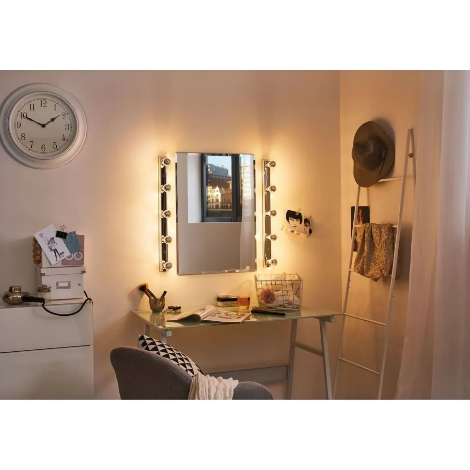 LED-pääpeililamppu Paulmann Modern Classic Edition Drop, E14, 220lm, 2.6W, 2700K, hopea