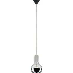 LED-pääpeililamppu Paulmann Modern Classic Edition Globe, E27, G95, 600lm, 6.5W, 2700K, himmennettävä, hopea
