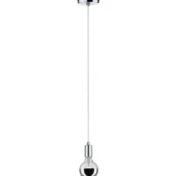 LED-pääpeililamppu Paulmann Modern Classic Edition Globe, E27, G95, 600lm, 6.5W, 2700K, himmennettävä, hopea