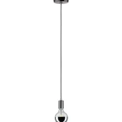 LED-pääpeililamppu Paulmann Modern Classic Edition Globe, E27, G95, 600lm, 6.5W, 2700K, himmennettävä, hopea
