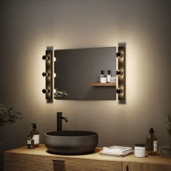 LED-pääpeililamppu Paulmann Modern Classic Edition Drop, 230V, E14, 470lm, 4.5W, 2700K, himmennettävä, mattamusta
