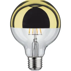 LED-pääpeililamppu Paulmann Modern Classic Edition Globe, E27, G95, 600lm, 6.5W, 2700K, himmennettävä, kulta