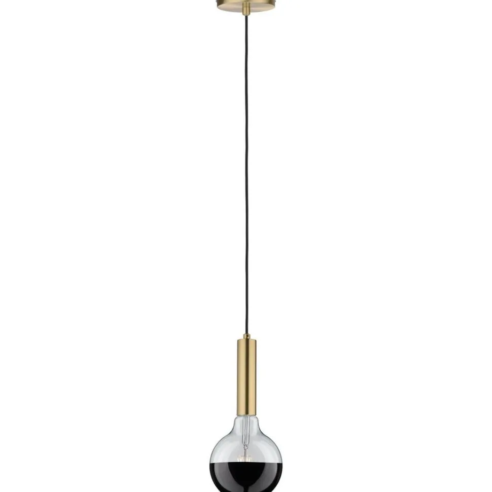 LED-pääpeililamppu Paulmann Modern Classic Edition Globe, E27, G125, 600lm, 6.5W, 2700K, himmennettävä, musta kromi