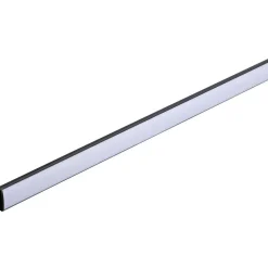 LED-profiili diffuusorilla Paulmann Base White, 1m, musta/valkoinen