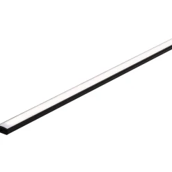 LED-profiili diffuusorilla Paulmann Base White, 1m, musta/valkoinen