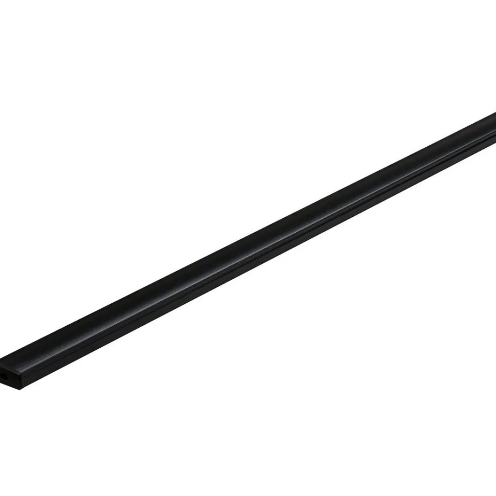 LED-profiili diffuusorilla Paulmann Base, 1m, musta