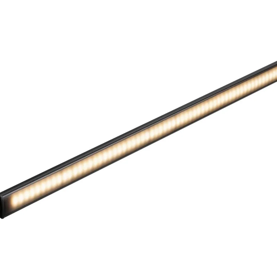 LED-profiili diffuusorilla Paulmann Base, 1m, musta