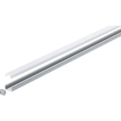 LED-profiili diffuusorilla Paulmann Base, 1m, anodisoitu alumiini