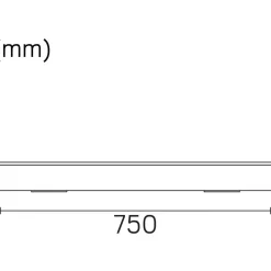 LED-profiili Hide-a-lite LED Extend G2 75 säädettävä valkoinen