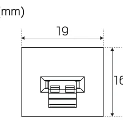LED-profiili Hide-a-lite LED Extend G2 50 säädettävä valkoinen