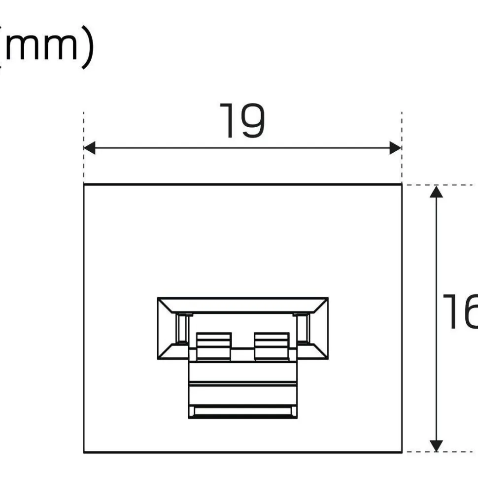LED-profiili Hide-a-lite LED Extend G2 50 säädettävä valkoinen